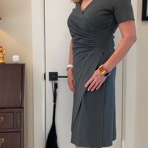 Armani Collezioni, forest green dress, Size 12